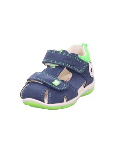 Superfit Jungen Freddy Sandale, Blau Hellgrün 8020, numeric_24,numeric_24 EU von Superfit