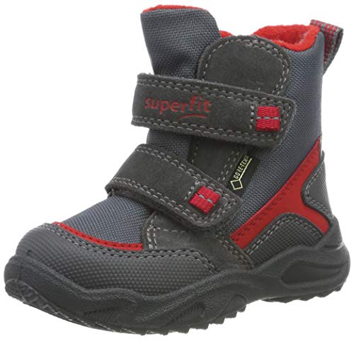 Superfit Jungen Glacier Gore-Tex Schneestiefel, Grau (Grau/Rot 20), EU von Superfit