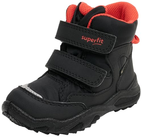 Superfit Jungen Glacier Schneestiefel, Schwarz Rot 0000, 25 EU Schmal von Superfit