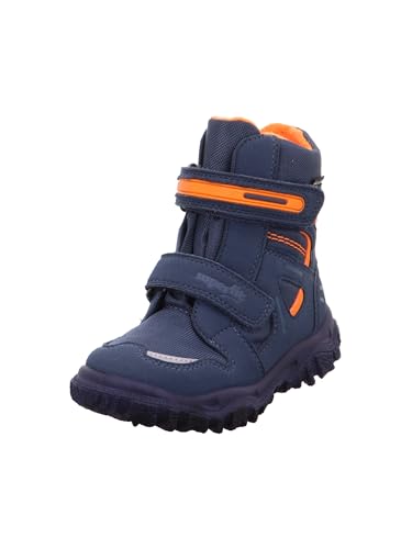 Superfit Jungen HUSKY Boot, Schneestiefel, BLAU/ORANGE 8010, 29 von Superfit