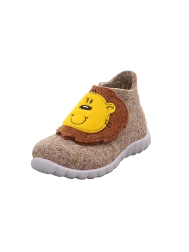 Superfit Jungen Happy Hohe Hausschuhe, Beige Beige Superfit Jungen Happy Hohe Hausschuhe, Beige Beige von Superfit