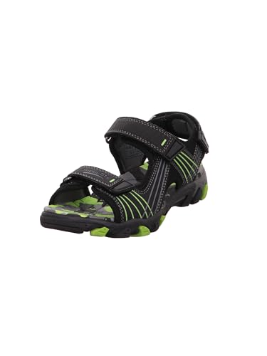 Superfit Jungen Henry Knöchelriemen Riemchensandalen, SCHWARZ, 28 EU von Superfit