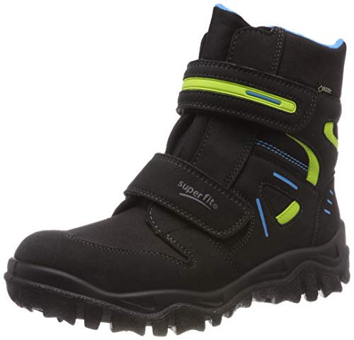 Superfit Jungen Husky Schneestiefel, Schwarz (Schwarz/Blau 01), 31 EU von Superfit