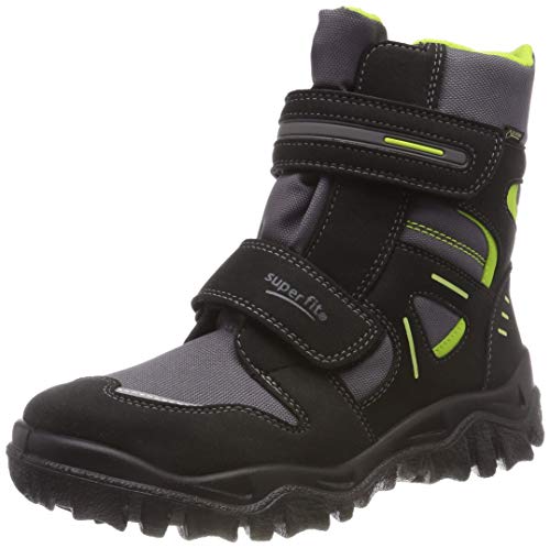 Superfit Jungen Husky Schneestiefel, Schwarz (Schwarz/Grün 03), 42 EU von Superfit