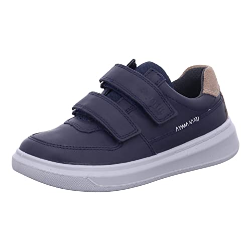 Superfit Jungen Kosmo Sneaker, Blau Beige 8020, 28 EU Weit von Superfit