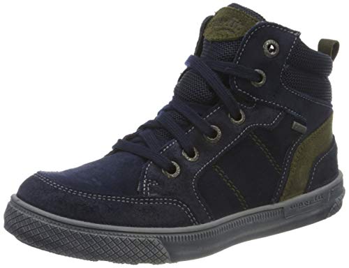 Superfit Jungen LUKE leicht gefütterte Gore-Tex Sneaker, Blau (BLAU/GRÜN 8000), 37 EU von Superfit