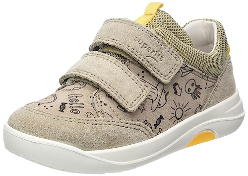 Superfit Jungen Lillo Lauflernschuhe, Beige Gelb 4000, 26 EU Schmal von Superfit