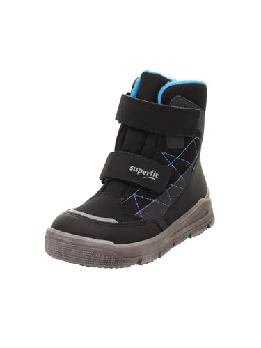 Superfit Jungen MARS warm gefütterte Gore-Tex Stiefel, SCHWARZ/TÜRKIS 0010 von Superfit