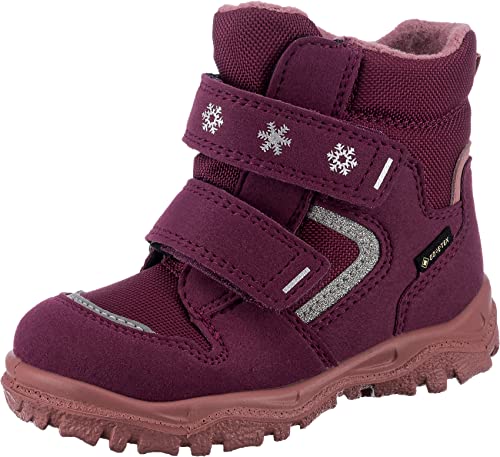 Superfit Jungen Mädchen HUSKY1 warm gefütterte Gore-Tex Schneestiefel, ROT/ROSA 5020, 22 EU von Superfit