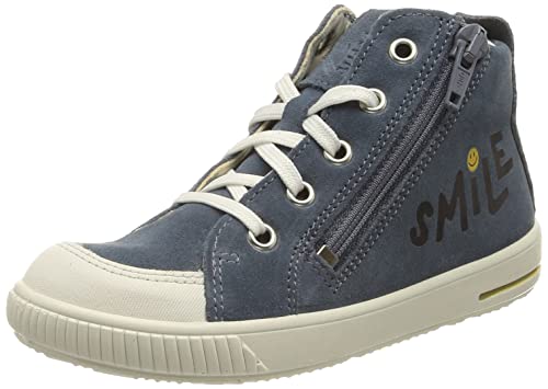 Superfit Mädchen Moppy Lauflernschuhe, Blau Weiss 8000, 19 EU von Superfit