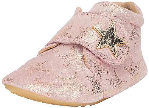 Superfit Jungen Mädchen Papageno Lauflernschuh, ROSA/Gold 5510, 18 EU Schmal von Superfit