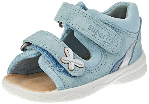 Superfit Mädchen Polly Sandale, Hellblau 8400, 18 EU von Superfit