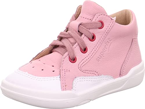 Superfit Jungen Mädchen SUPERFREE Lauflernschuhe, ROSA/Weiss 5500, 20 EU von Superfit