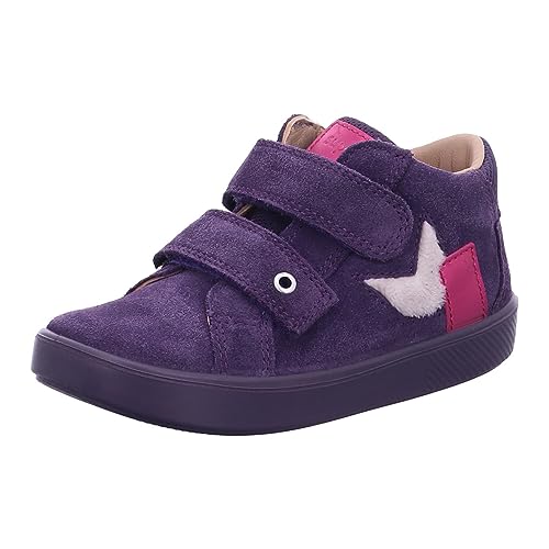 Superfit Jungen Mädchen SUPIES Lauflernschuh, LILA/METALLIC 8500, 19 EU Schmal von Superfit