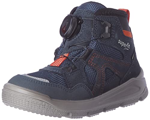 Superfit Jungen Mars leicht gefütterte Gore-Tex Sneaker, BLAU/ROT 8010, 29 von Superfit