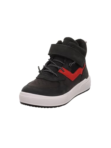 Superfit Jungen Maverick Sneaker Gore-tex 1-100103 Stiefel, SCHWARZ/ROT 0000, UK Child 11 von Superfit