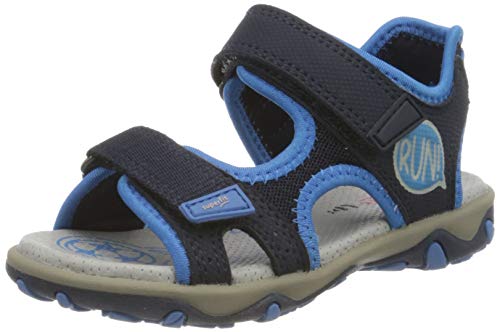 Superfit Jungen Mike 3.0 Sandalen, BLAU/BLAU 8000 von Superfit