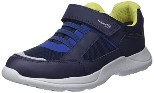 Superfit Jungen Rush Sneaker, Blau Hellgrün 8000, 39 EU von Superfit