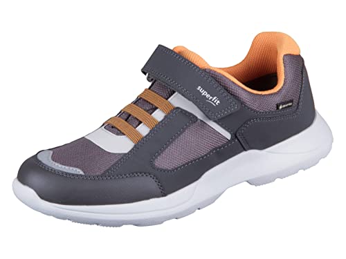 Superfit Jungen Rush Sneaker, Grau Orange 2000, 27 EU von Superfit