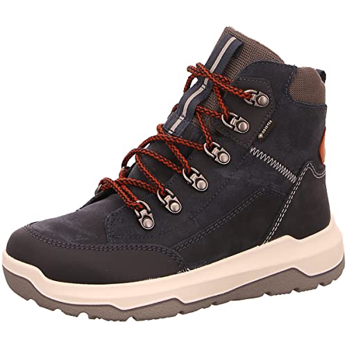 Superfit Jungen SPACE leicht gefütterte Gore-Tex Schneestiefel, BLAU/GRAU/ORANGE 8000, 41 EU von Superfit