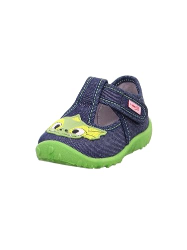 Superfit Jungen Spotty Hausschuhe, Blau Grün 8030, 20 EU von Superfit