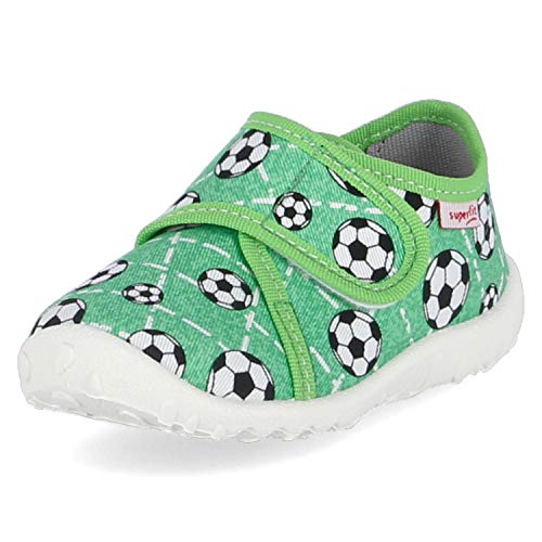 Superfit Jungen Spotty Hausschuh, Grün 7000, 25 EU von Superfit