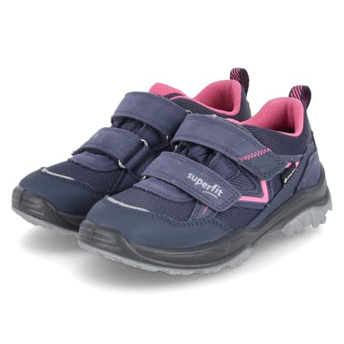 Superfit Jupiter Gore-Tex Sneaker, Blau/Pink 8010, 33 EU Weit von Superfit