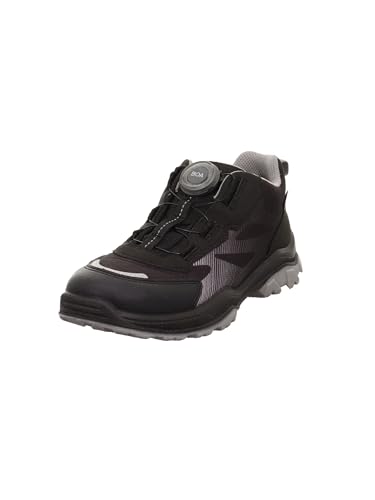 Superfit Jupiter Jungen leicht gefütterte Gore-Tex SCHWARZ/HELLGRAU 0010 Sneaker, 34 EU Weit von Superfit