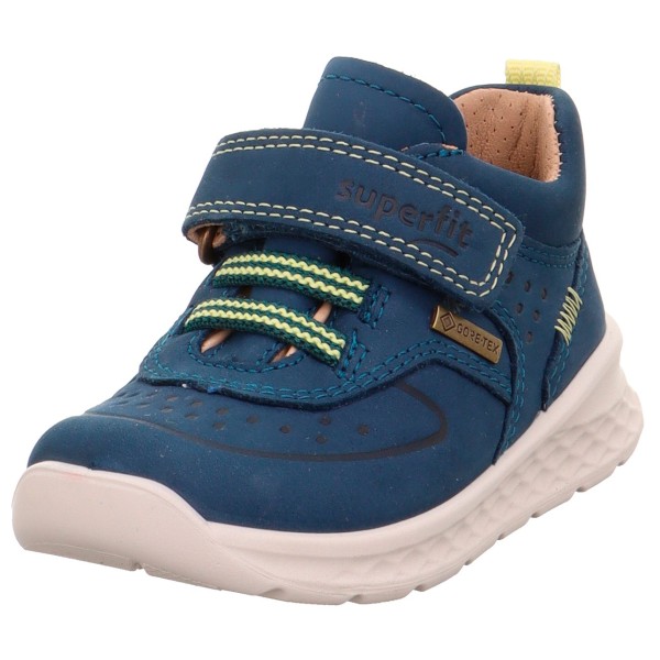 Superfit - Kid's Breeze B - Freizeitschuhe Gr 24 blau/ gelb von Superfit