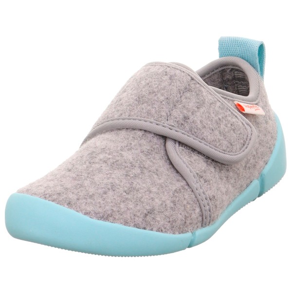 Superfit - Kid's Venti B - Hausschuhe Gr 26 grau von Superfit