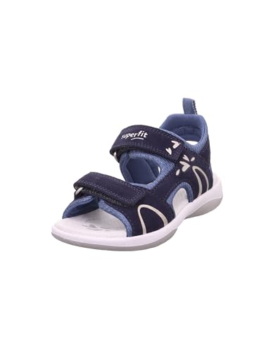 Superfit Mädchen Sunny Sandalen, Blau Blau 8000, 32 EU von Superfit