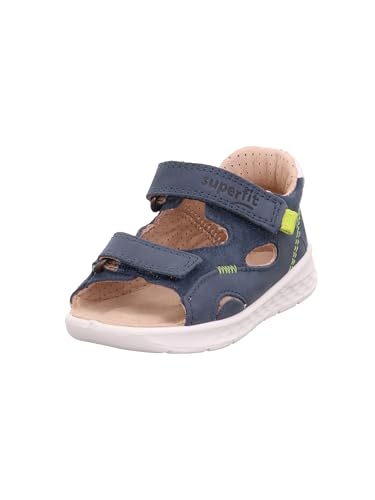 Superfit Baby Jungen Lagoon Sandale, Blau Grün 8010 von Superfit
