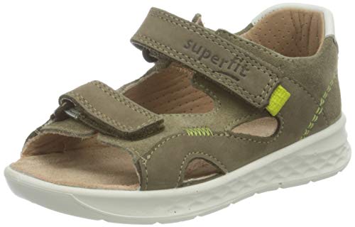 Superfit Baby Jungen Lagoon Sandale Knöchelriemen, GRÜN/HELLGRÜN, 19 EU von Superfit