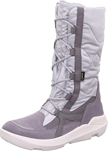 Superfit Mädchen Twilight Warm Gefütterte Gore-tex Schneestiefel, Hellgrau 2500, 36 EU von Superfit