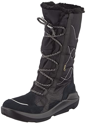 Superfit Mädchen Twilight Warm Gefütterte Gore-tex Schneestiefel, Schwarz 0000, 33 EU von Superfit