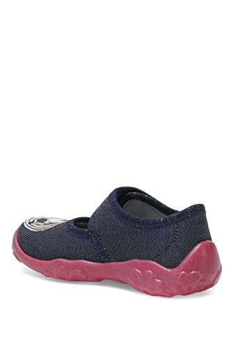 Superfit Mädchen Bonny Hausschuh, BLAU/PINK 8030, 24 EU von Superfit