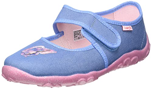 Superfit Mädchen Bonny Hausschuh, BLAU/ROSA 8020, 23 EU von Superfit