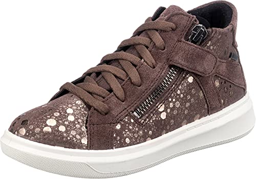 Superfit Mädchen COSMO leicht gefütterte Gore-Tex Sneaker, Lila Silber 8500, 38 EU von Superfit