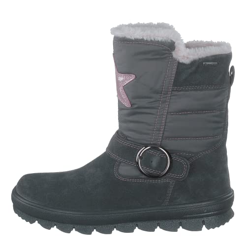 Superfit Mädchen FLAVIA warm gefütterte Gore-Tex Schneestiefel, GRAU 2000GRAU 2000, 31 EU von Superfit