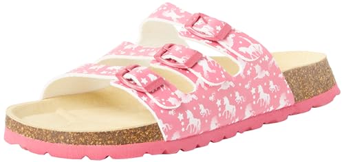 Superfit Mädchen Fussbettpantoffel Hausschuh, Pink 5580, 40 EU von Superfit