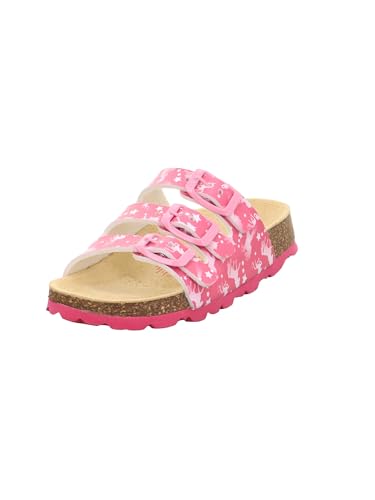 Superfit Mädchen Fussbettpantoffel Hausschuh, Pink 5580, 41 EU von Superfit