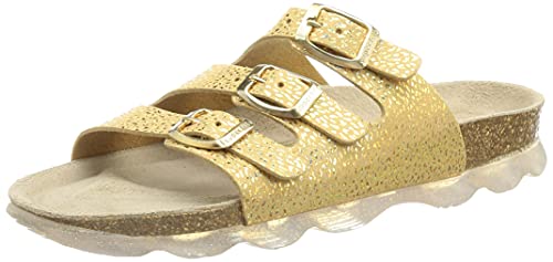 Superfit Mädchen Jellies 1009120 Pantoffeln, Gold (Gold 9000) von Superfit