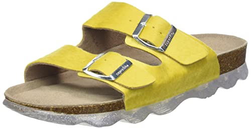 Superfit Mädchen Jellies Hausschuh, Gelb 6000, 24 EU von Superfit