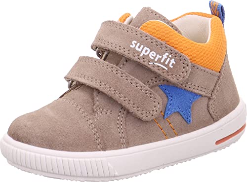 Superfit Mädchen moppy Sneaker, Beige, 21 EU von Superfit