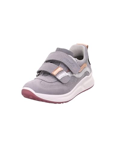 Superfit Mädchen Merida Hs Sneaker, Hellgrau 2500, 31 EU von Superfit