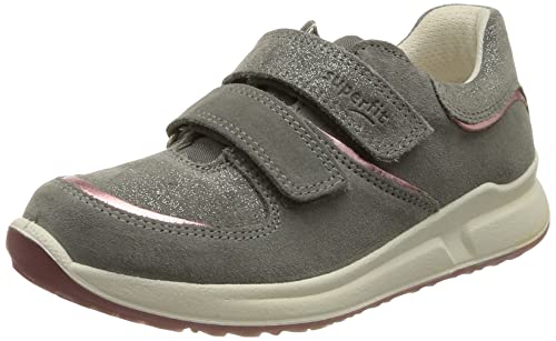 Superfit Mädchen Merida Hs Sneaker, Hellgrau 2500, 33 EU von Superfit