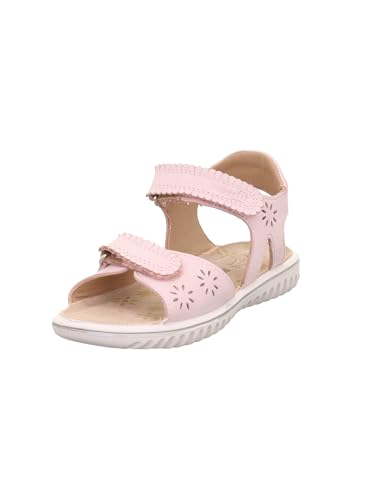 Superfit Mädchen Sandaletten Sparkle, Kinder Sandalen, Weite: M IV, Klettverschluss, t-spange, Sommerschuhe, Freizeitschuhe, ROSA (500), 30 EU von Superfit