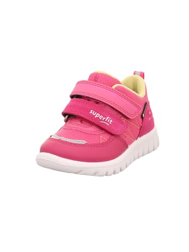 Superfit Mädchen Sport7 Mini Gore-tex Sneaker, Pink Gelb 5500, 26 EU von Superfit