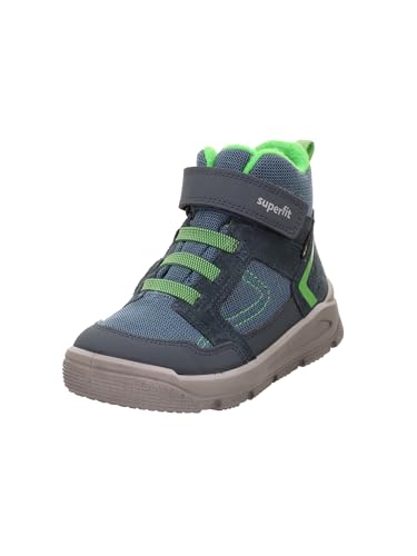 Superfit Jungen Mars Schneestiefel, Blau Grün 8000, 35 EU Schmal von Superfit