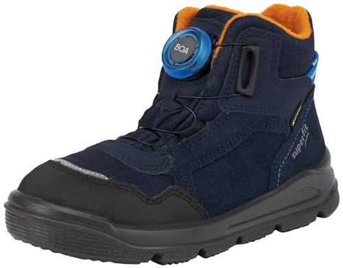 Superfit Jungen Mars Schneestiefel, Blau Orange 8000, 31 EU Schmal von Superfit